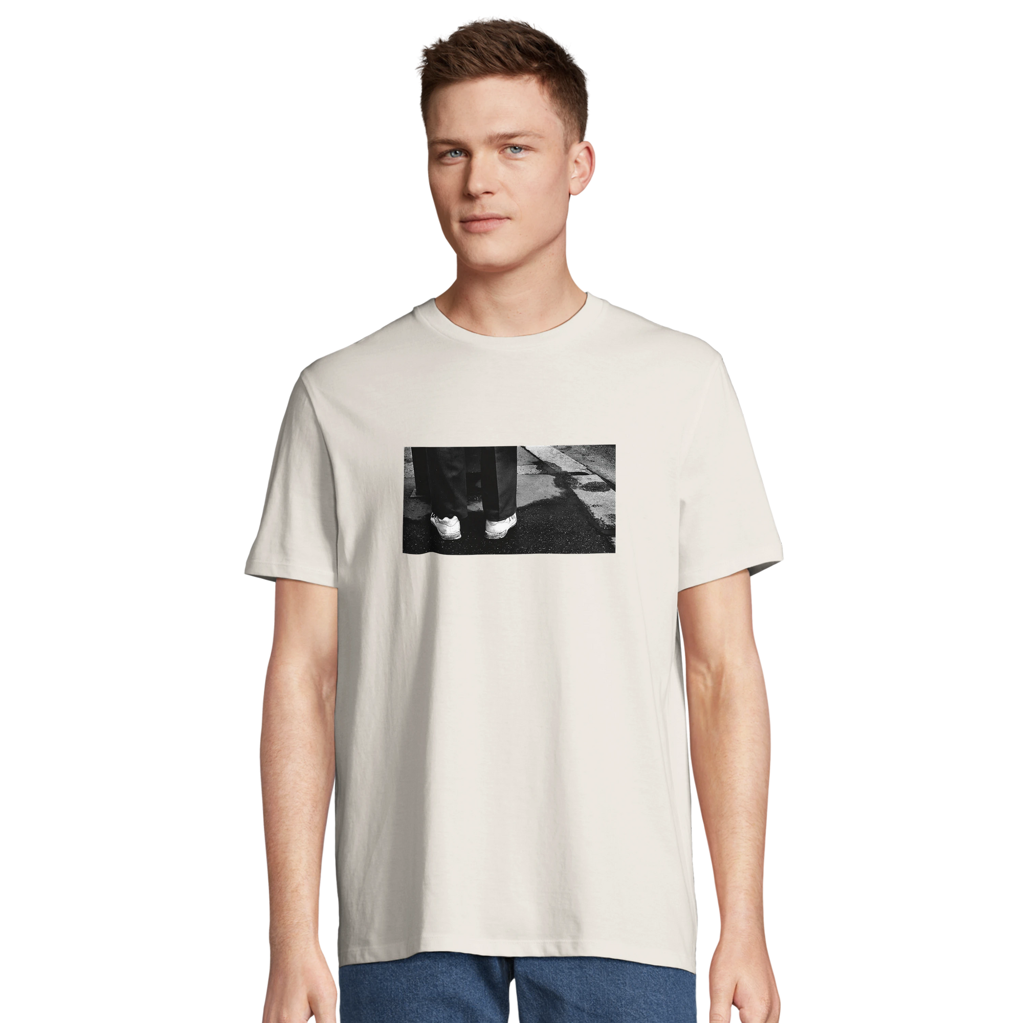 Patience - "This is Where He Stood" T-shirt Off White 4