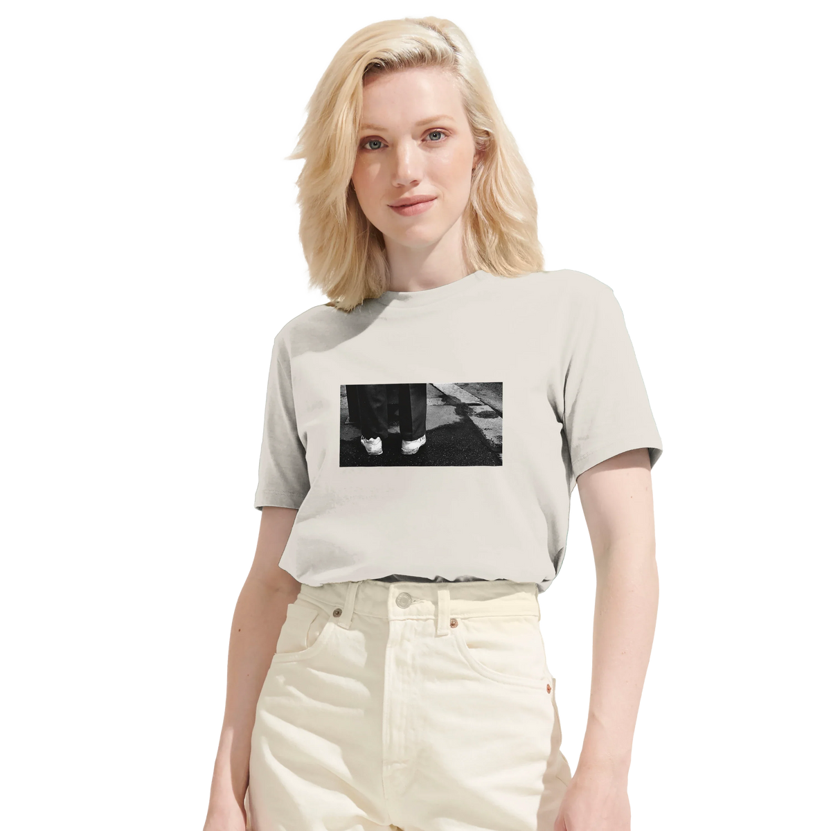 Patience - "This is Where He Stood" T-shirt Off White 6