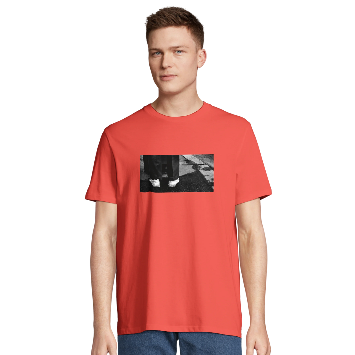 Patience - "This is Where He Stood" T-shirt pop orange 4