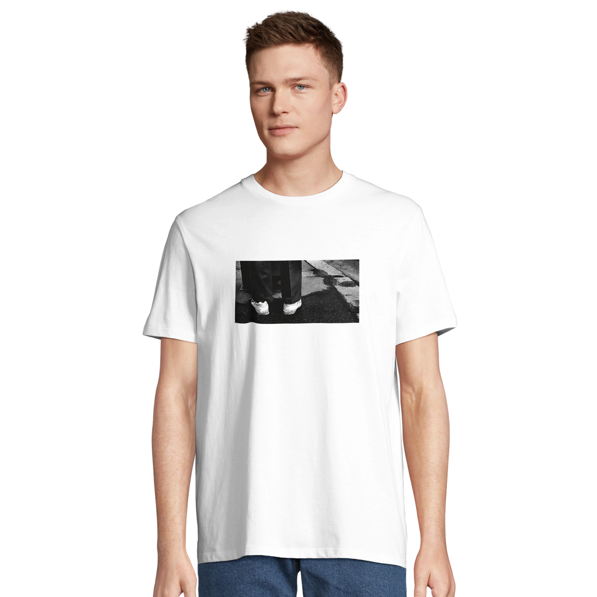 Patience - "This is Where He Stood" T-shirt White 4