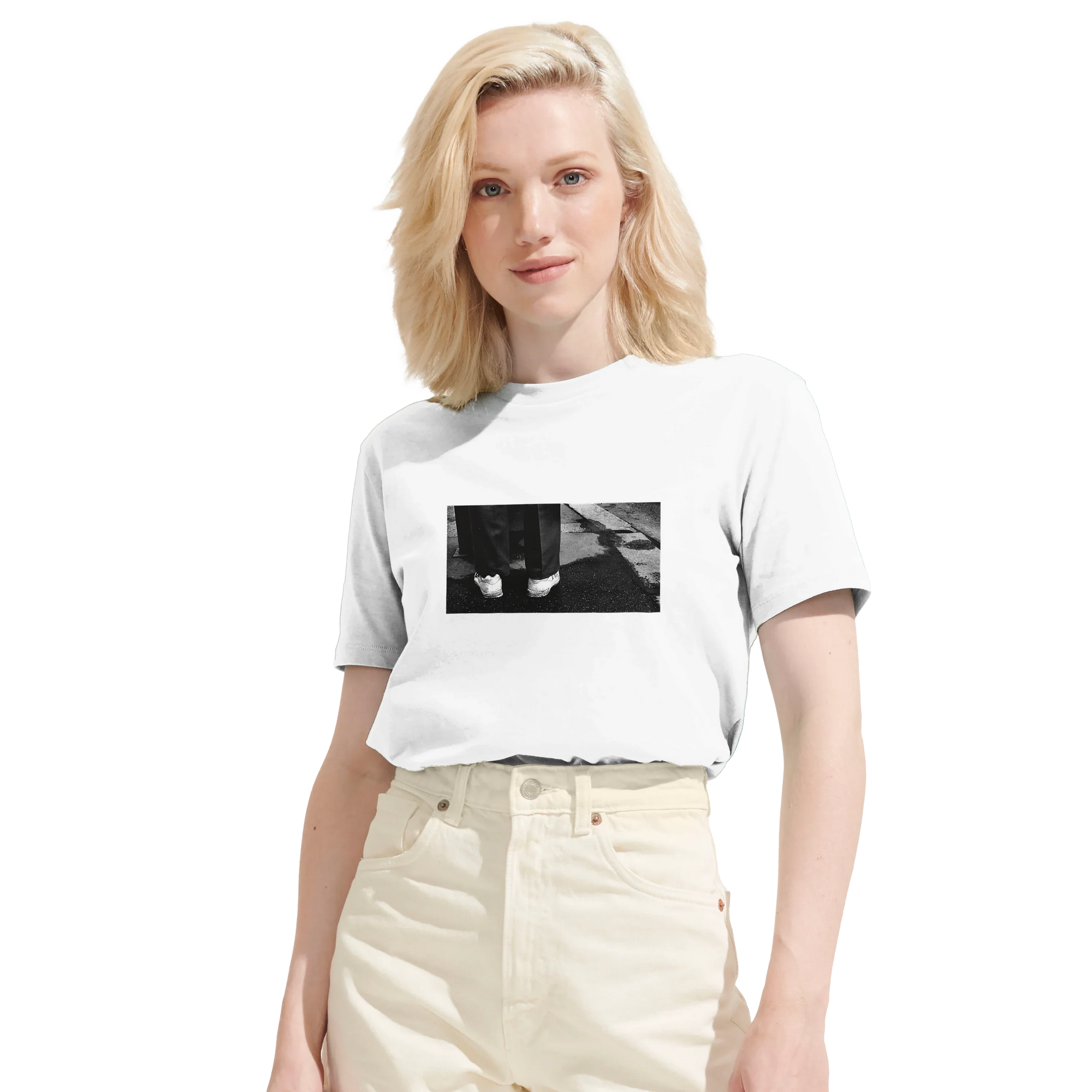 Patience - "This is Where He Stood" T-shirt White 6