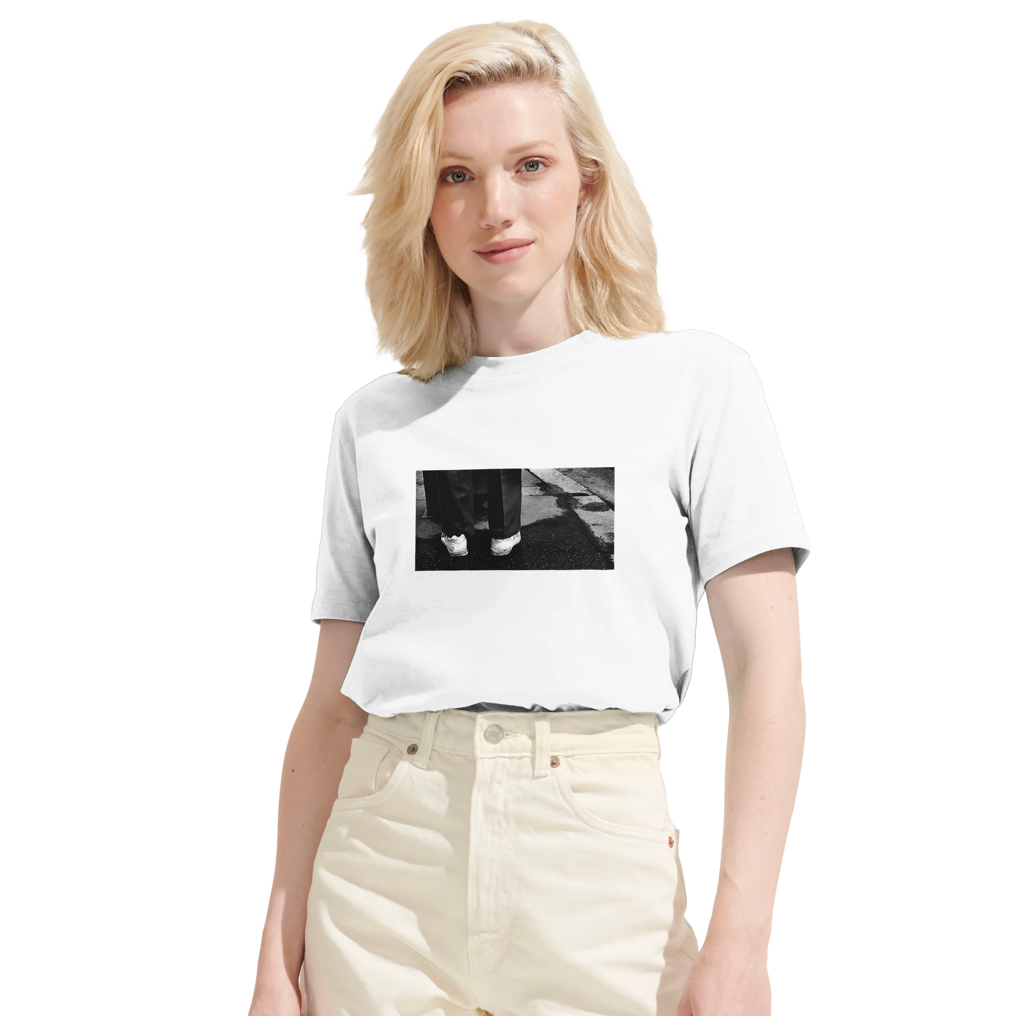 Patience - "This is Where He Stood" T-shirt White 6