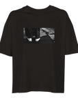 Patience - "This is Where He Stood" T-shirt Deep Black 1
