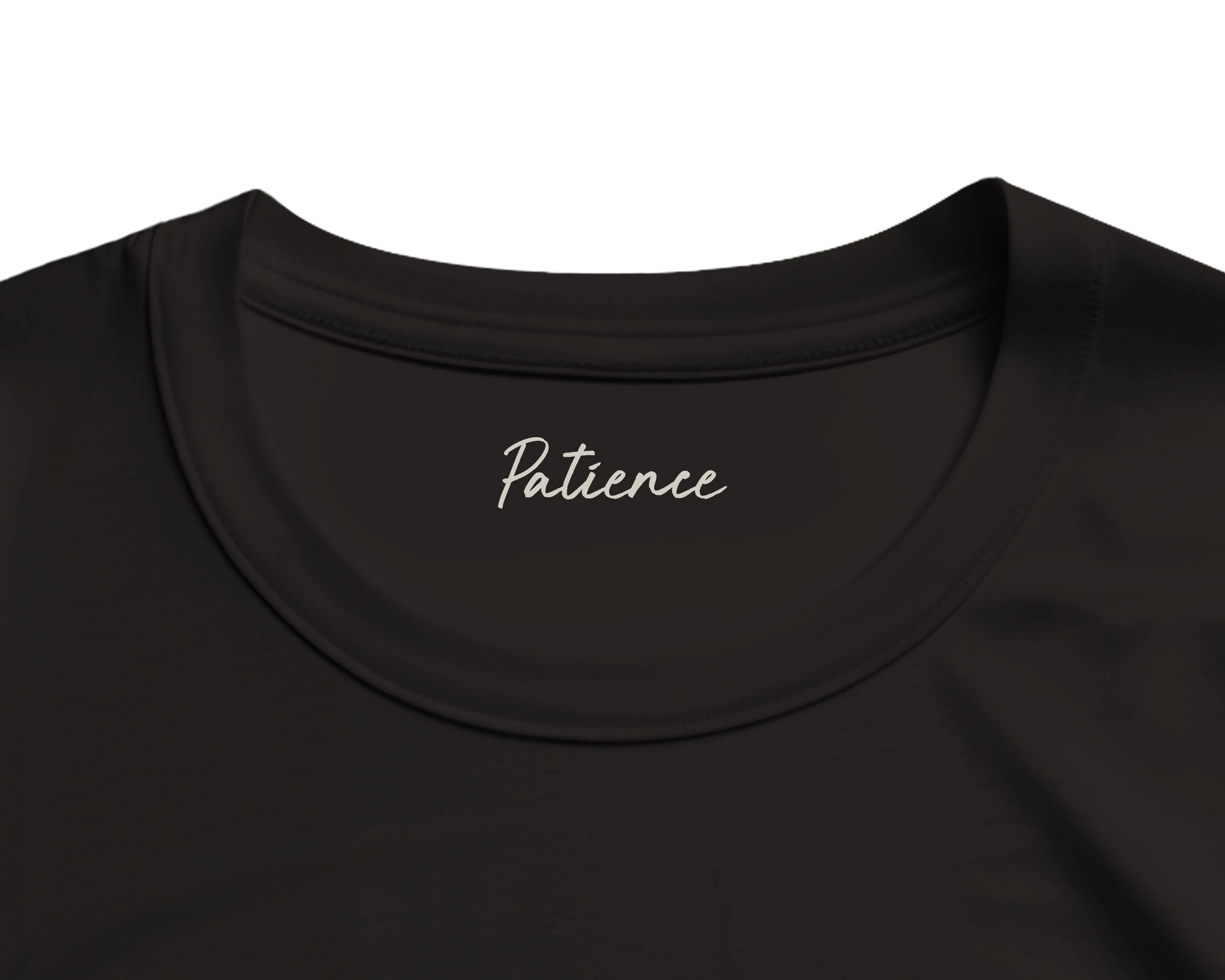 Patience - "This is Where He Stood" T-shirt Deep Black 2