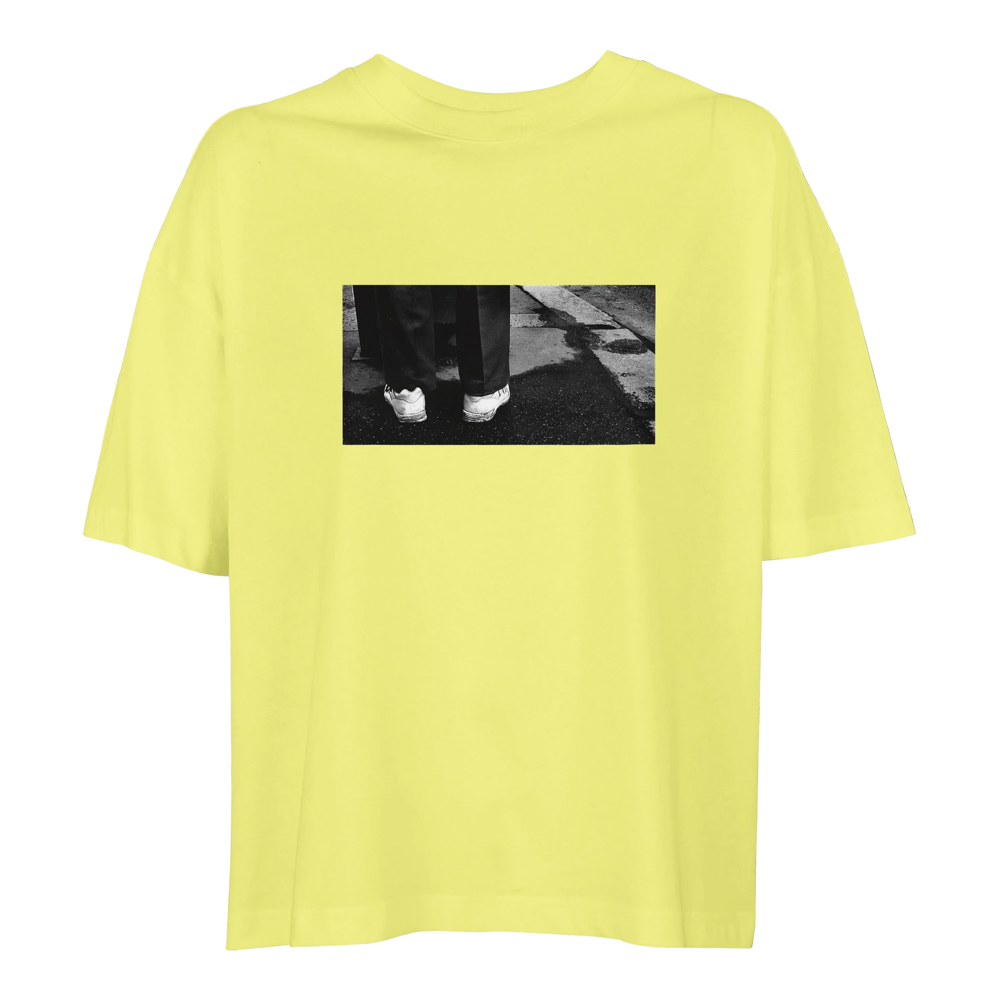 Patience - "This is Where He Stood" T-shirt Light Yellow 1