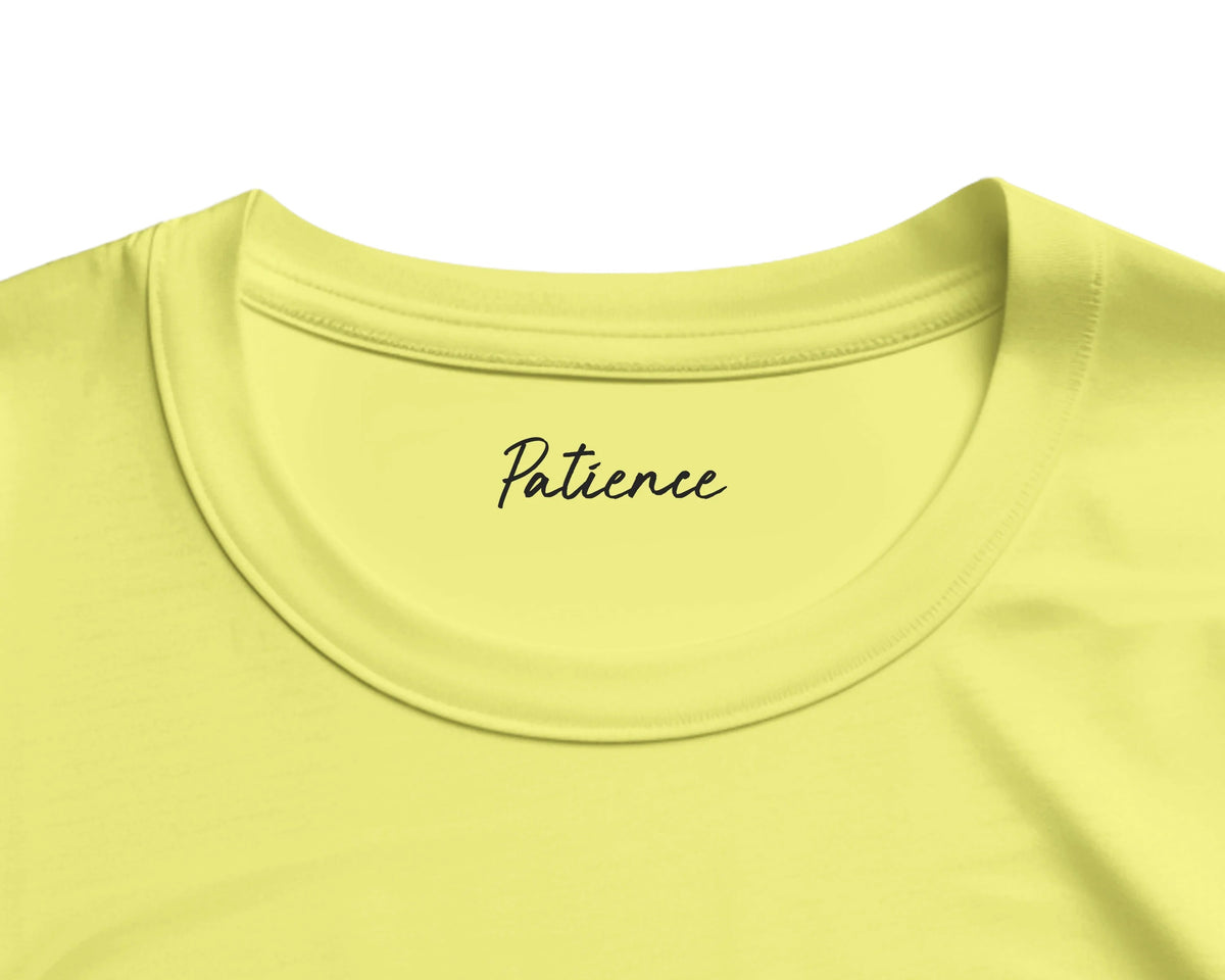 Patience - "This is Where He Stood" T-shirt Light Yellow 2