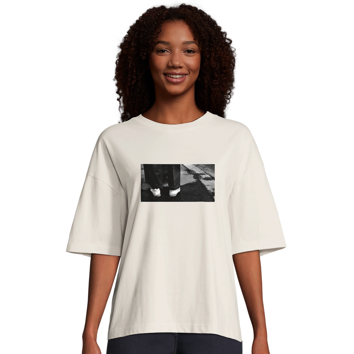 Patience - "This is Where He Stood" T-shirt Off White 4