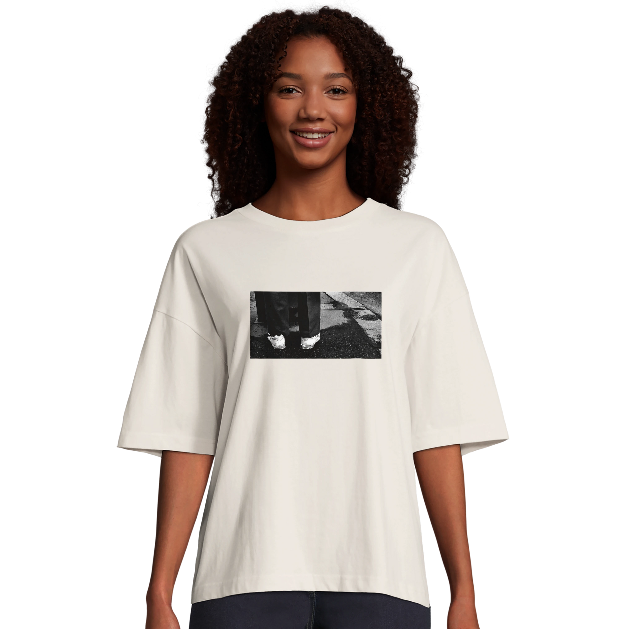 Patience - "This is Where He Stood" T-shirt Off White 4