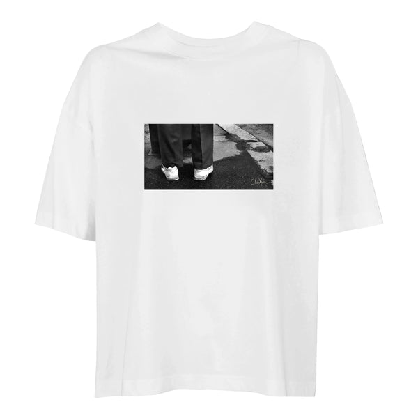 Patience - "This is Where He Stood" T-shirt White 1