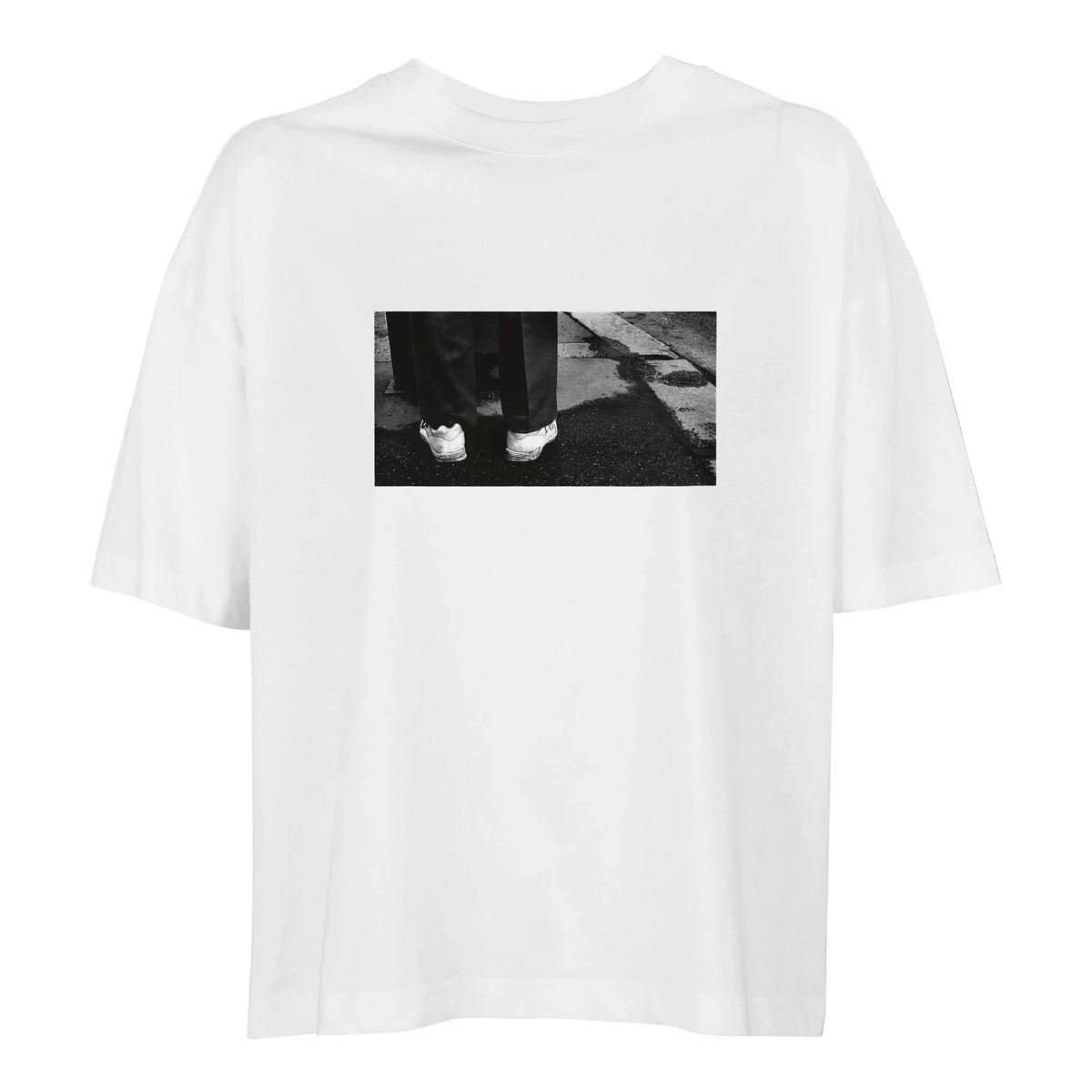 Patience - "This is Where He Stood" T-shirt White 1