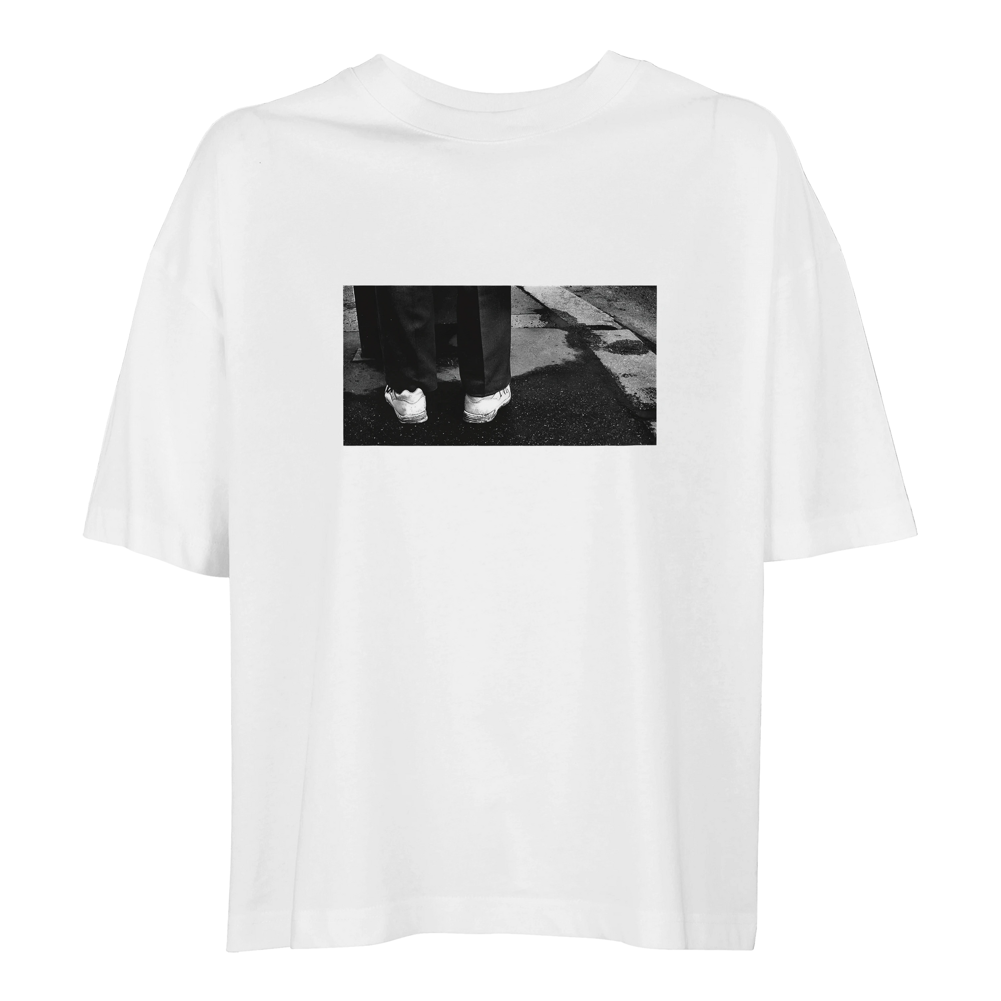 Patience - "This is Where He Stood" T-shirt White 1