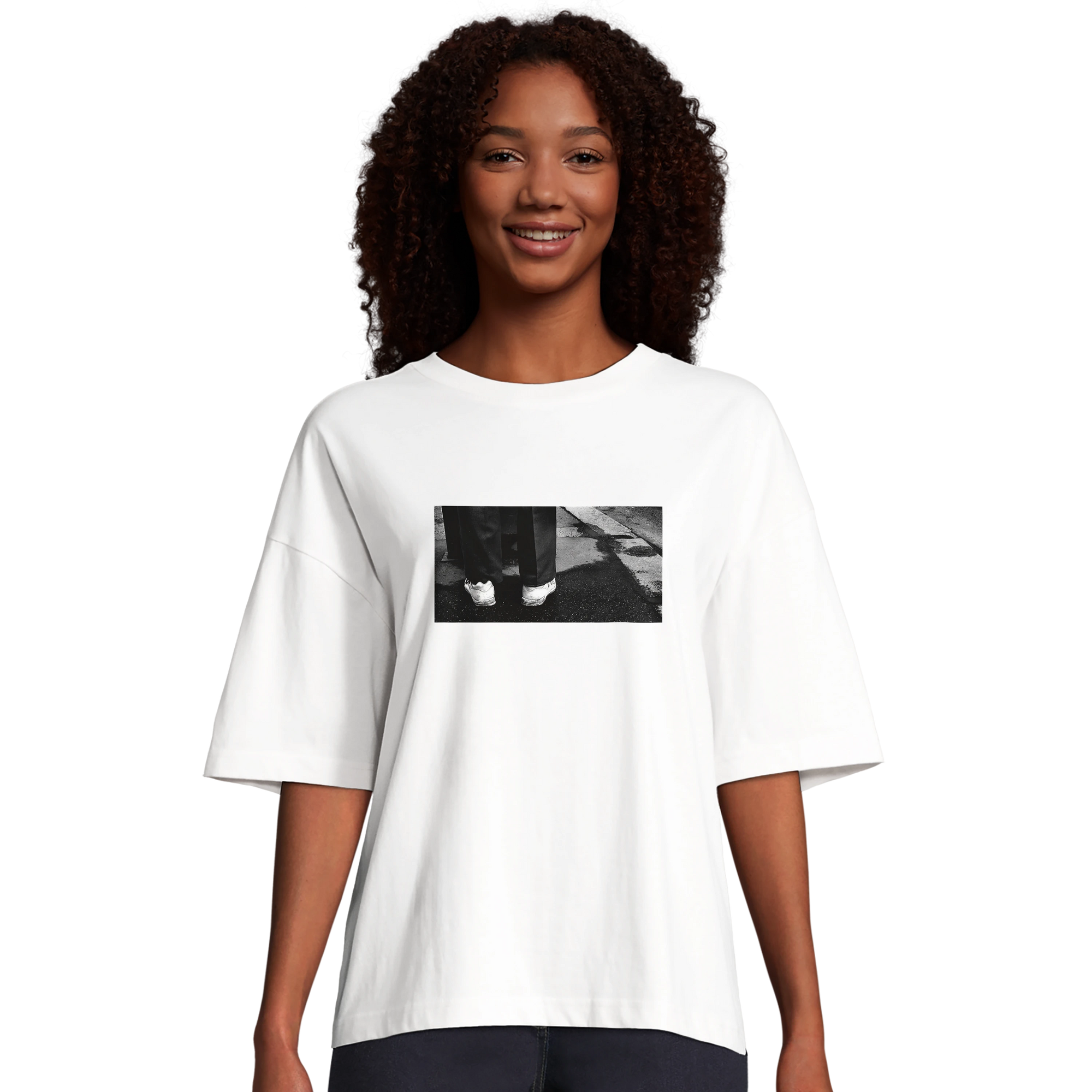Patience - "This is Where He Stood" T-shirt White 4