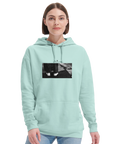 Patience - "This is Where He Stood" Hoodie arctic blue 5