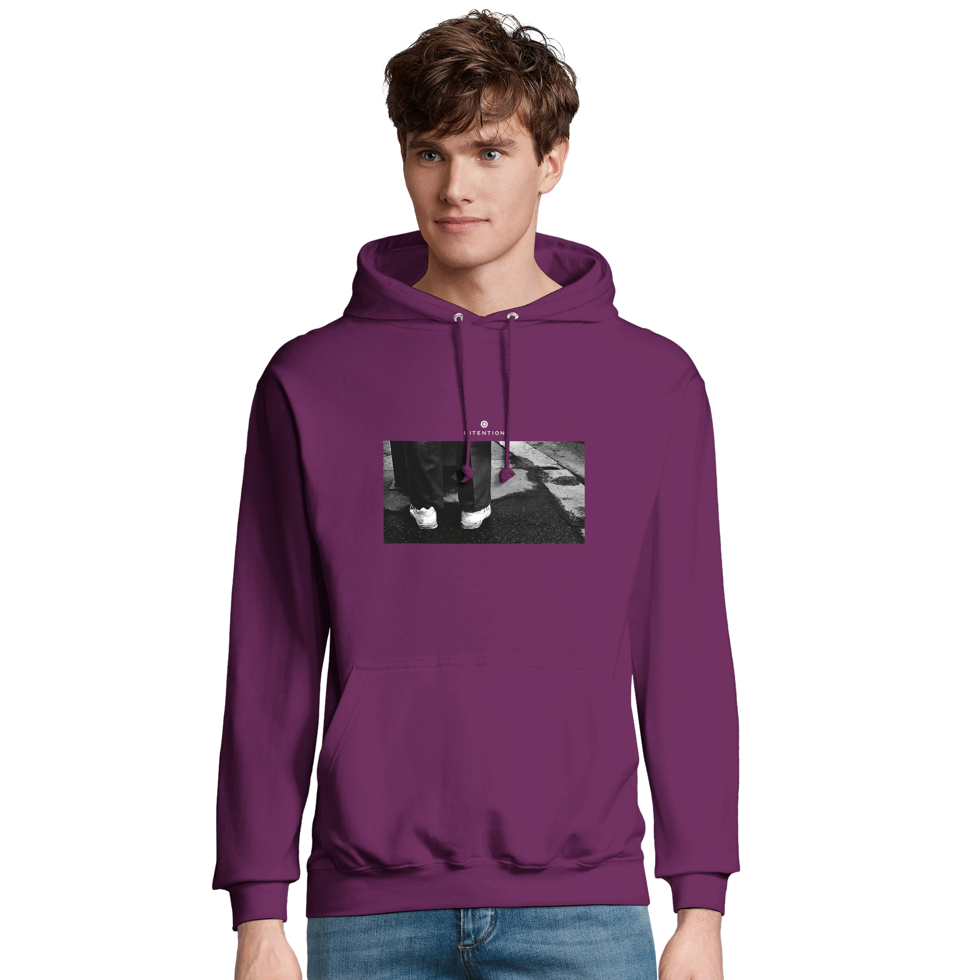 Patience - "This is Where He Stood" Hoodie astral purple 3