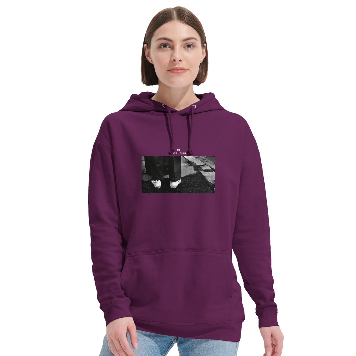 Patience - "This is Where He Stood" Hoodie astral purple 5