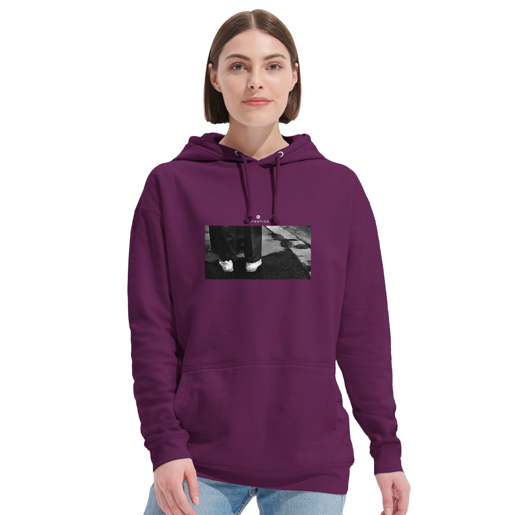Patience - "This is Where He Stood" Hoodie astral purple 5