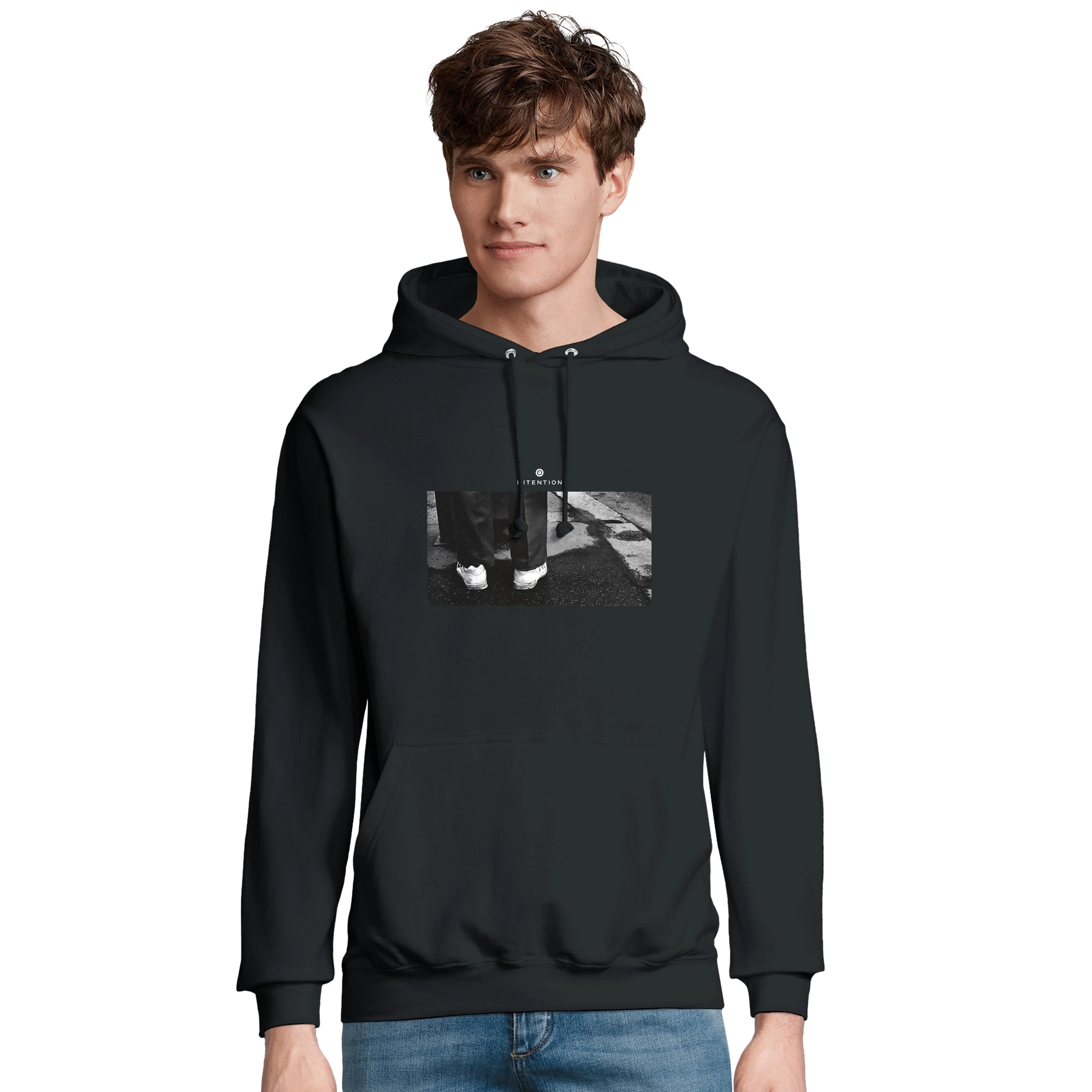 Patience - "This is Where He Stood" Hoodie Black 3