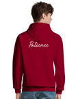 Patience - "This is Where He Stood" Hoodie Burgundy 5