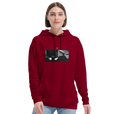 Patience - "This is Where He Stood" Hoodie Burgundy 6