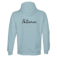 Patience - "This is Where He Stood" Hoodie creamy blue 2