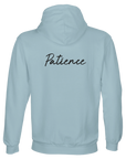 Patience - "This is Where He Stood" Hoodie creamy blue 2