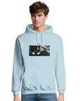 Patience - "This is Where He Stood" Hoodie creamy blue 3