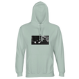 Patience - "This is Where He Stood" Hoodie creamy green 1