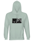 Patience - "This is Where He Stood" Hoodie creamy green 1
