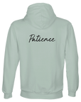 Patience - "This is Where He Stood" Hoodie creamy green 2