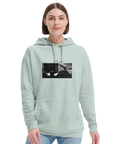 Patience - "This is Where He Stood" Hoodie creamy green 5