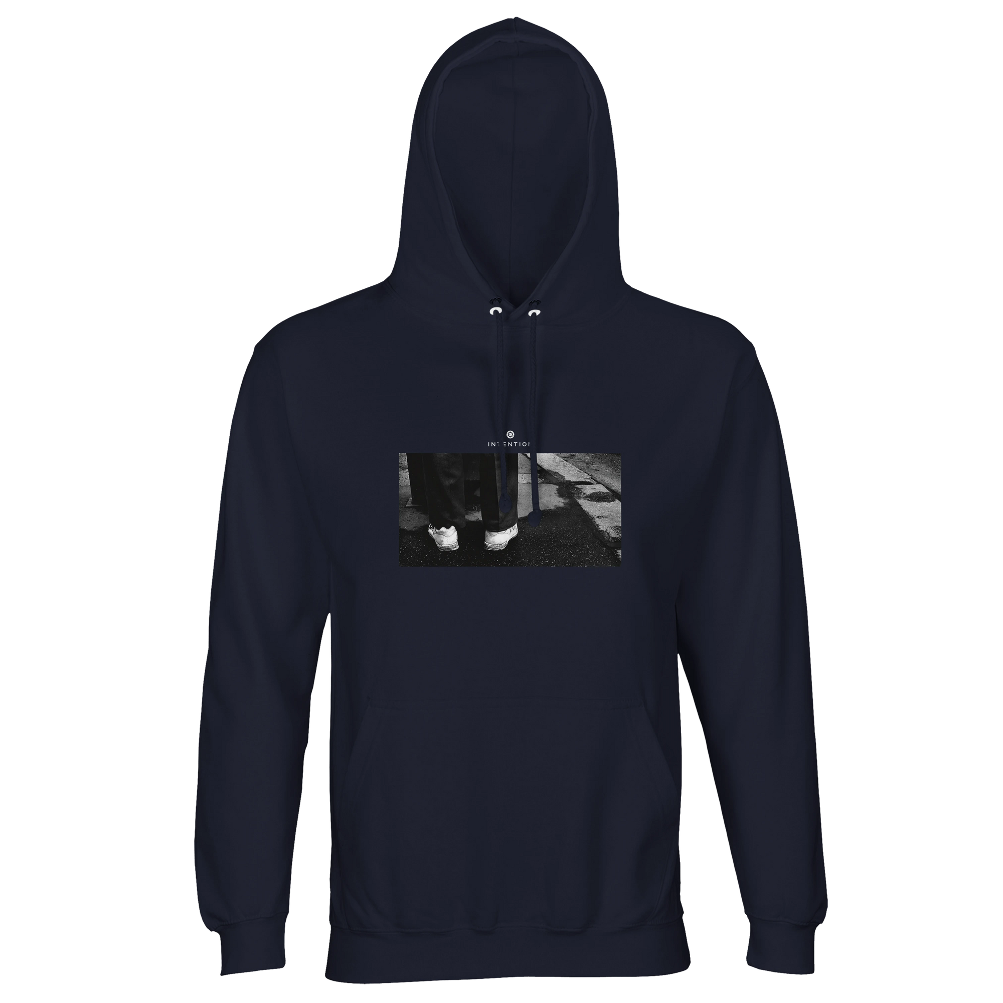 Patience - "This is Where He Stood" Hoodie French Navy 1