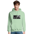 Patience - "This is Where He Stood" Hoodie frozen green 3