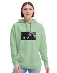 Patience - "This is Where He Stood" Hoodie frozen green 5