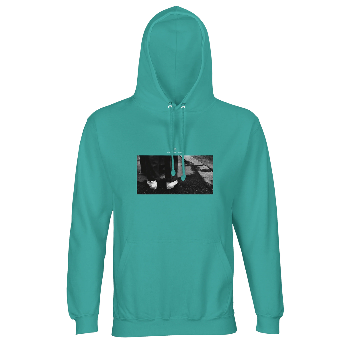 Patience - "This is Where He Stood" Hoodie pool blue 1