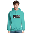 Patience - "This is Where He Stood" Hoodie pool blue 3