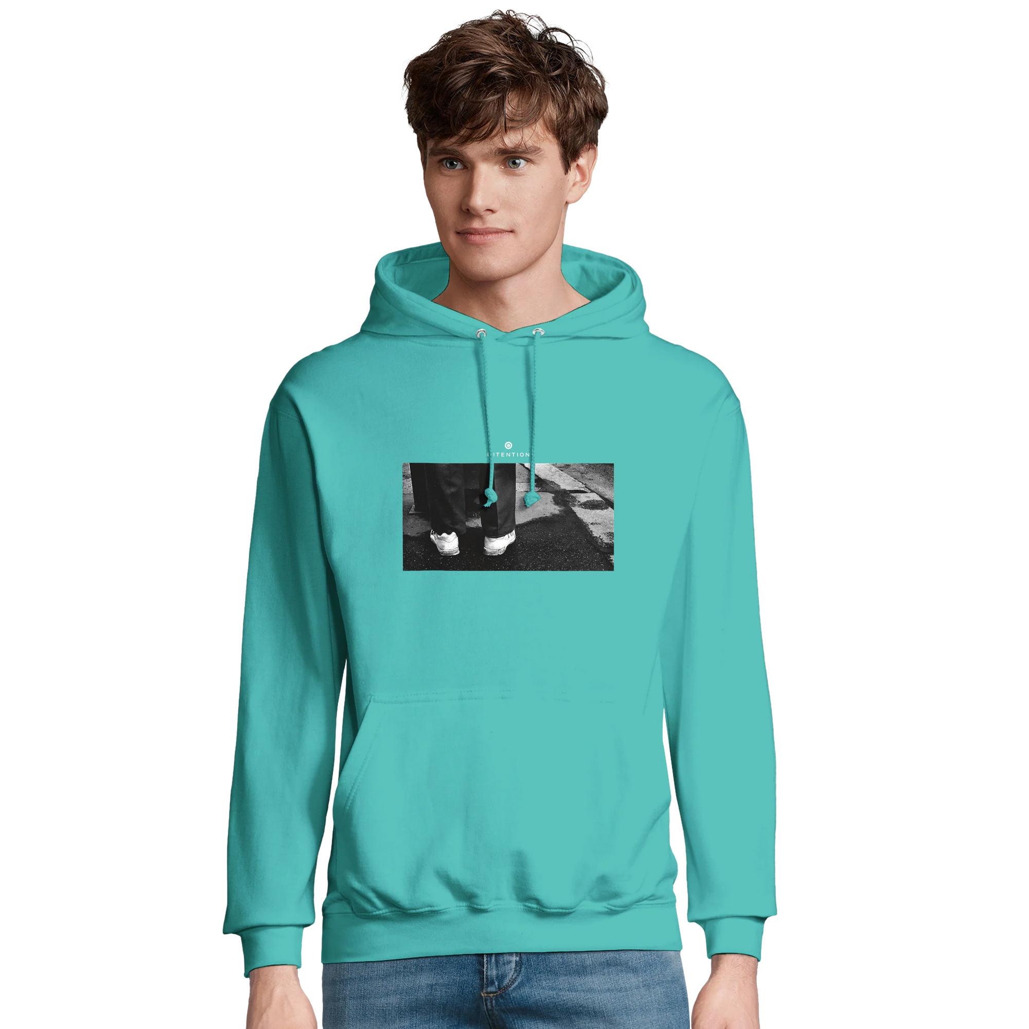 Patience - "This is Where He Stood" Hoodie pool blue 3