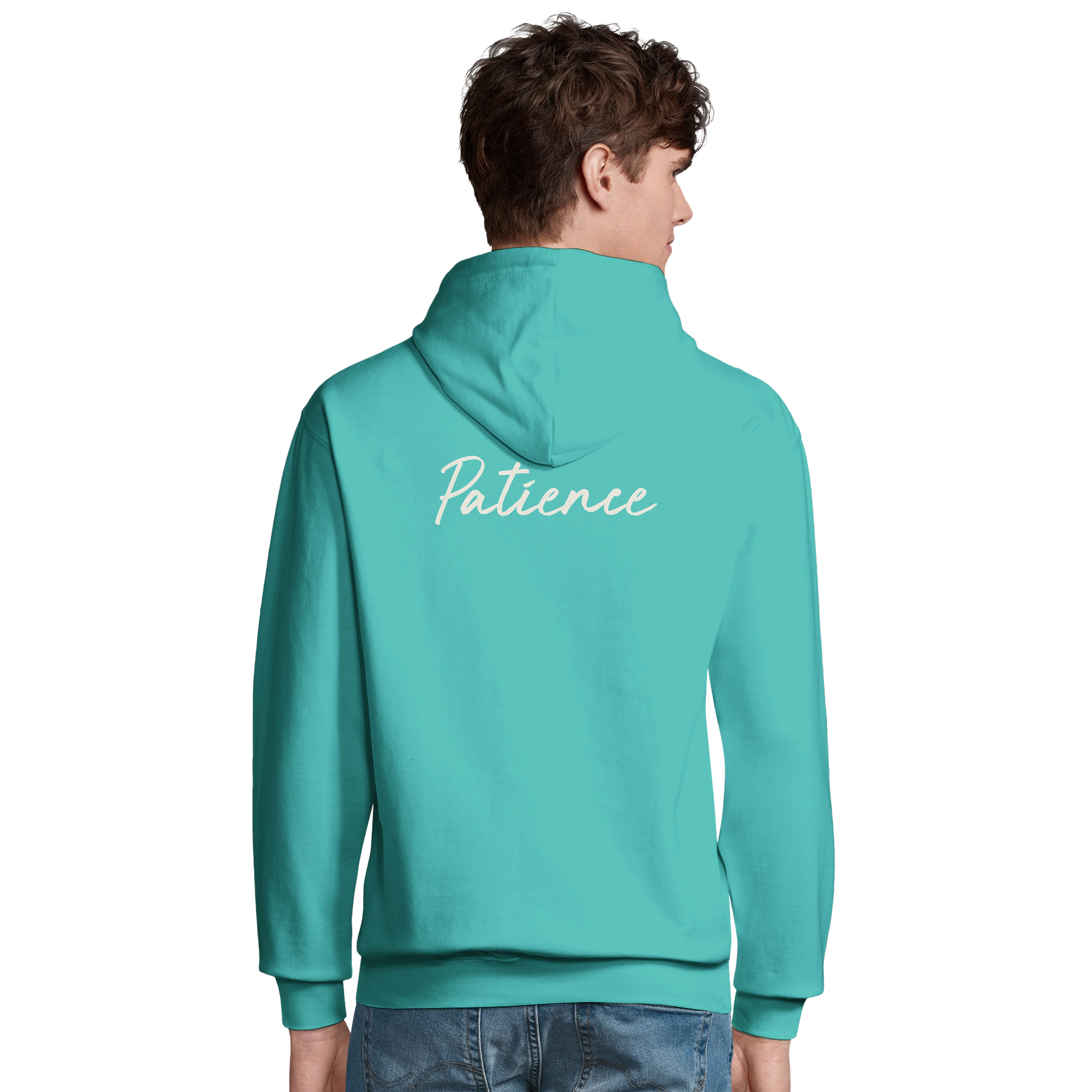 Patience - "This is Where He Stood" Hoodie pool blue 4