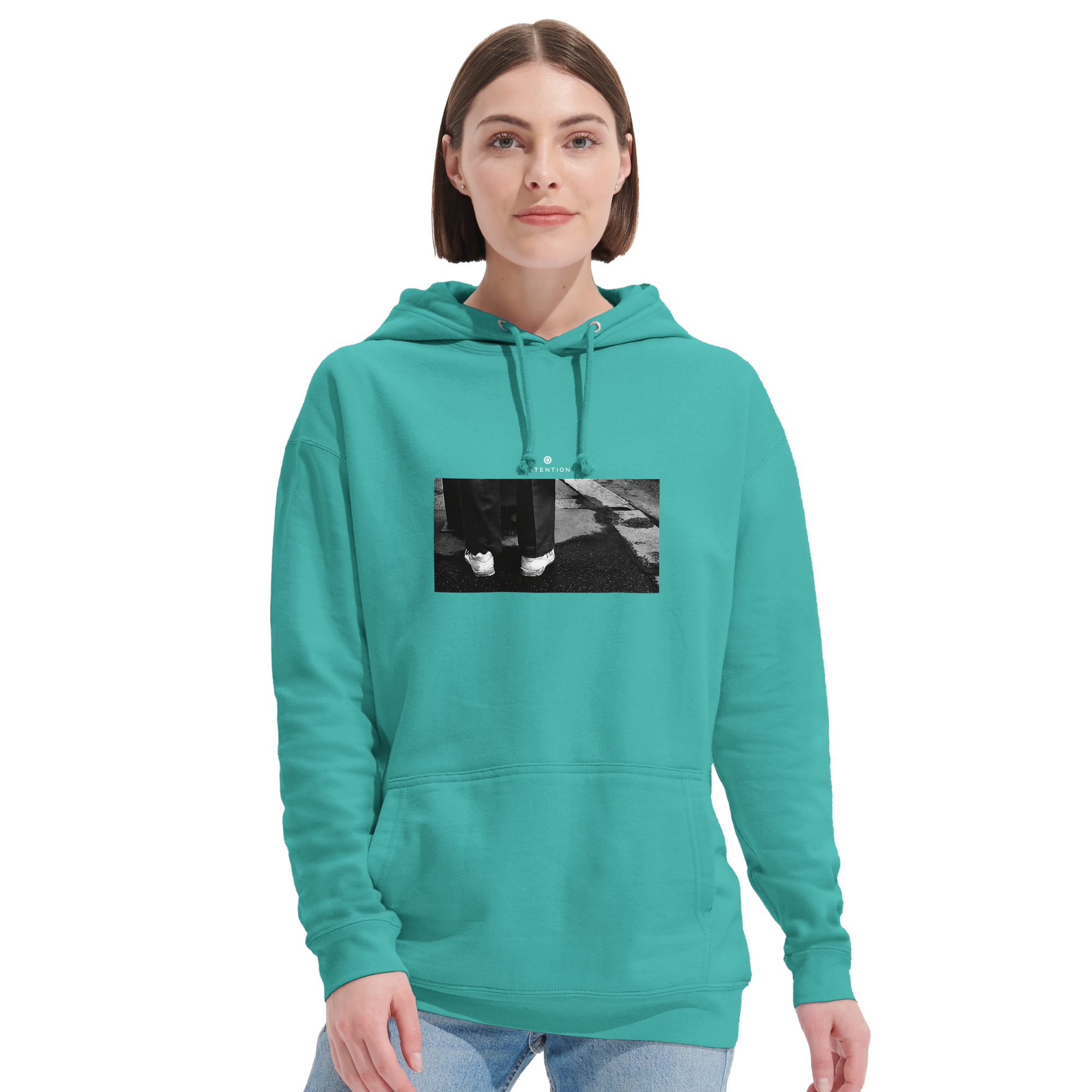 Patience - "This is Where He Stood" Hoodie pool blue 5