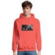 Patience - "This is Where He Stood" Hoodie pop orange 3