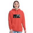 Patience - "This is Where He Stood" Hoodie pop orange 5