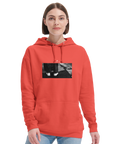 Patience - "This is Where He Stood" Hoodie pop orange 5