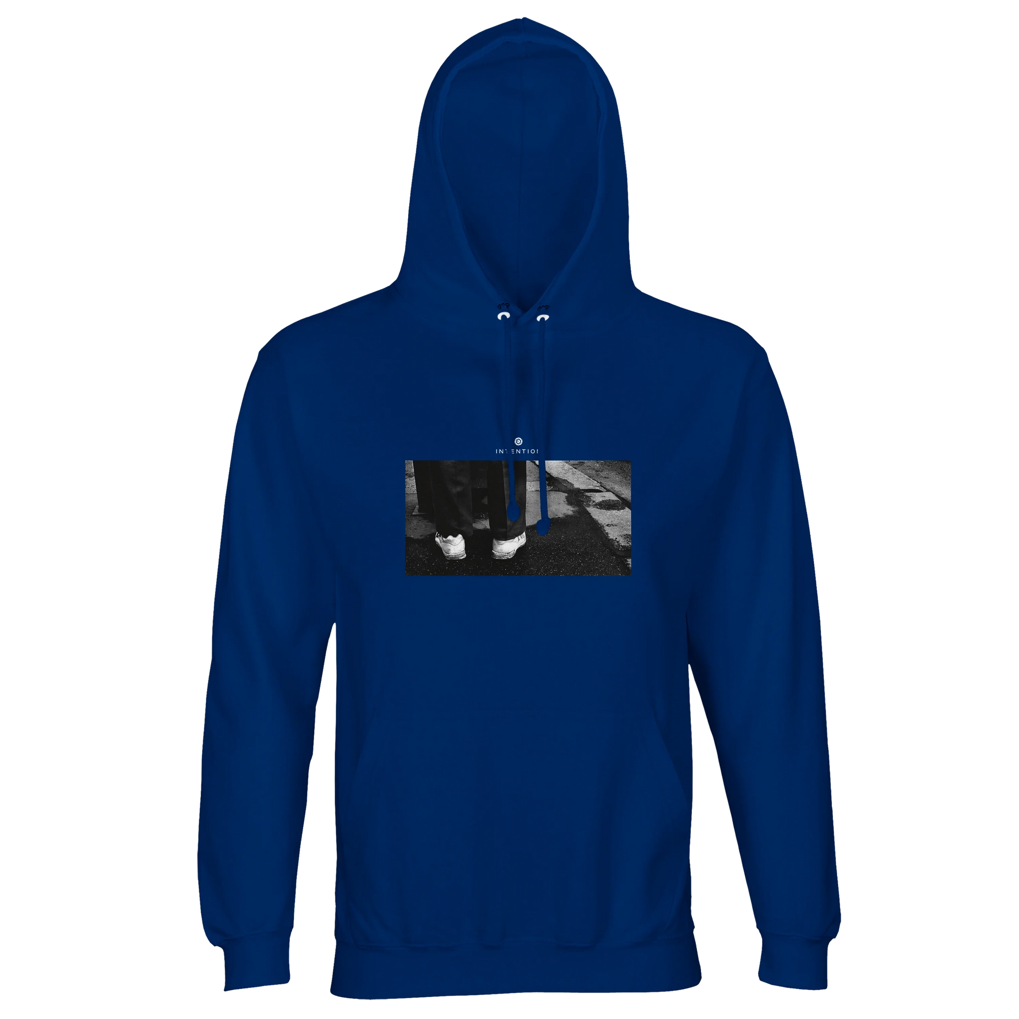 Patience - "This is Where He Stood" Hoodie Royal Blue 1
