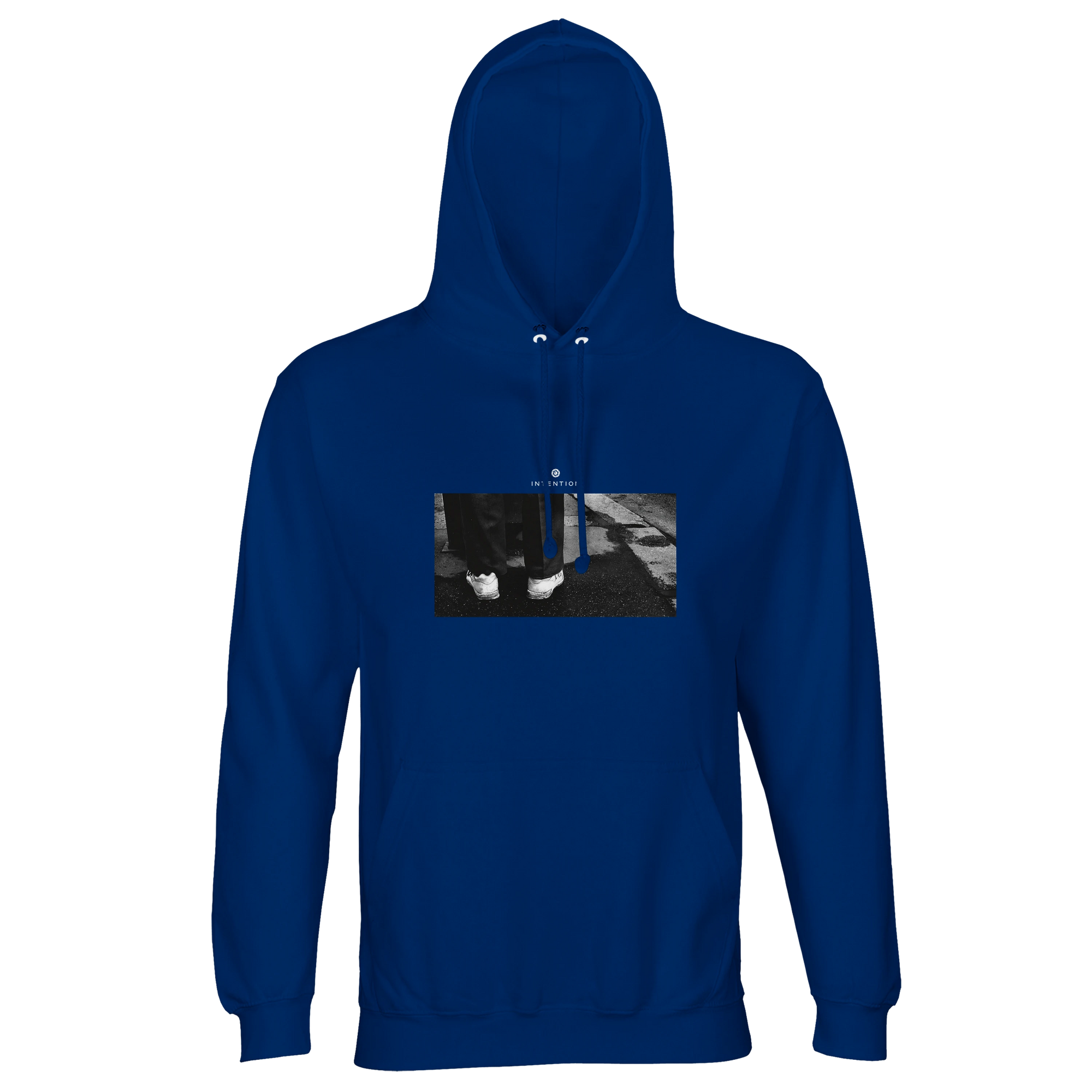 Patience - "This is Where He Stood" Hoodie Royal Blue 1