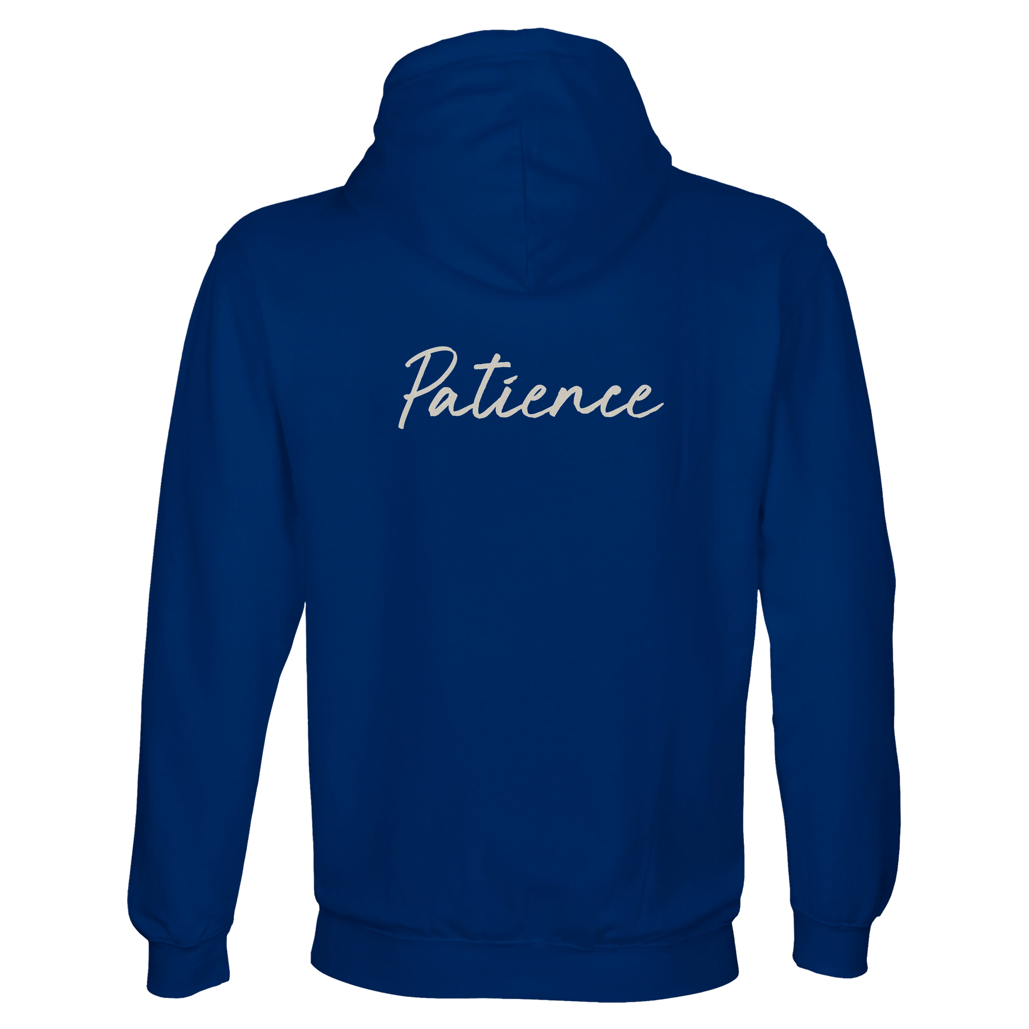 Patience - "This is Where He Stood" Hoodie Royal Blue 2