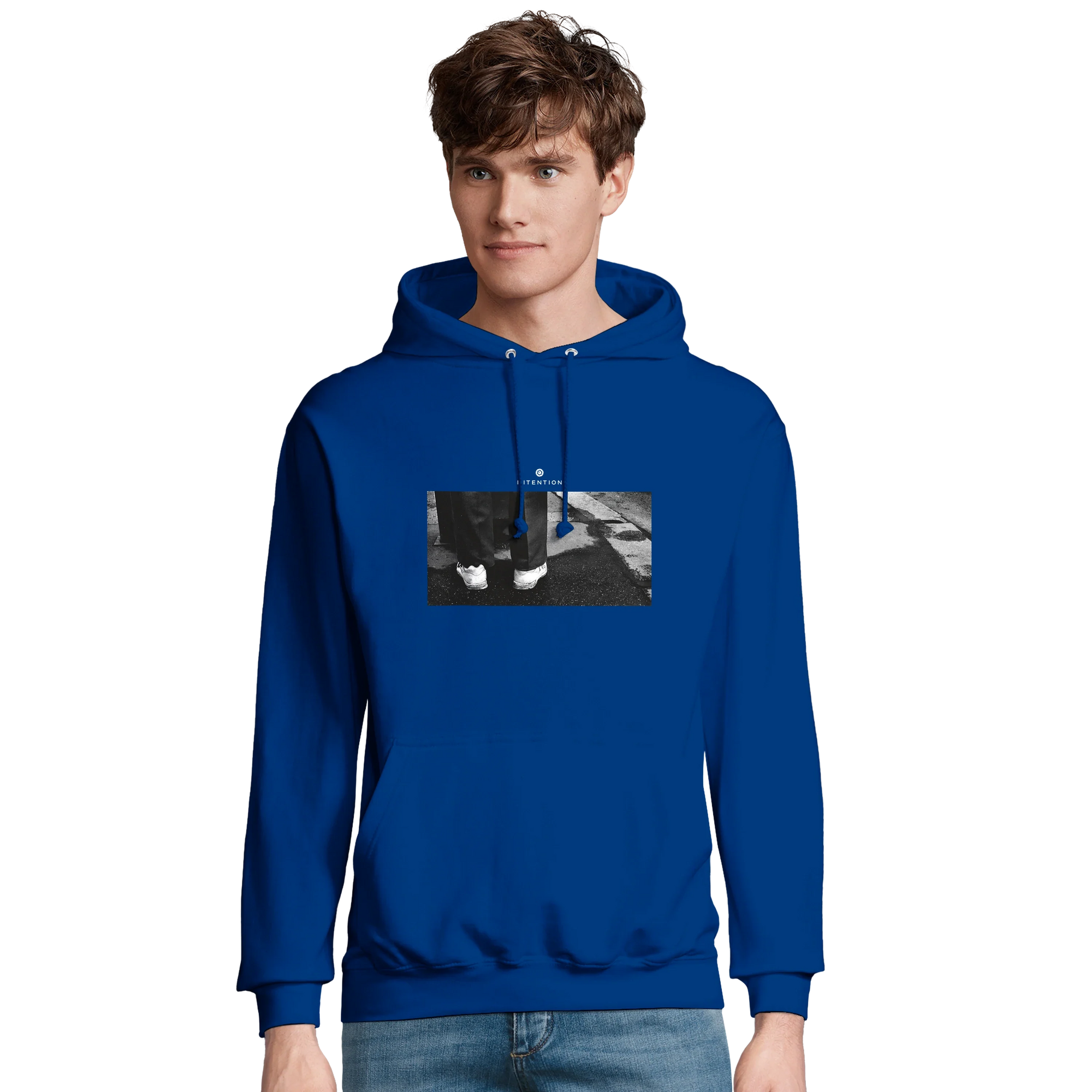 Patience - "This is Where He Stood" Hoodie Royal Blue 3