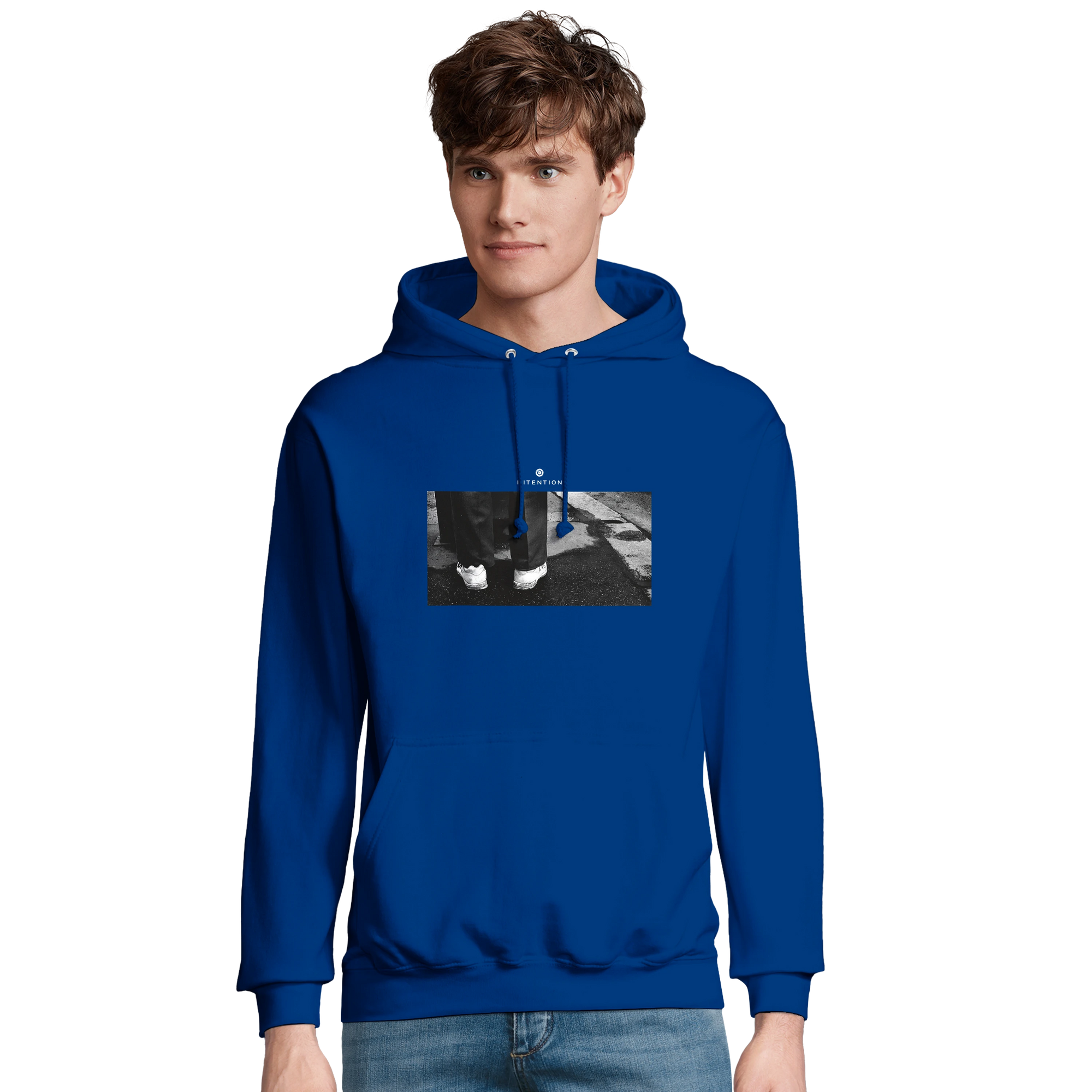 Patience - "This is Where He Stood" Hoodie Royal Blue 3