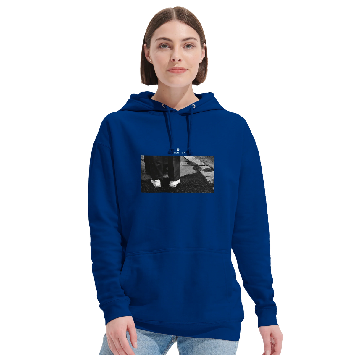 Patience - "This is Where He Stood" Hoodie Royal Blue 5