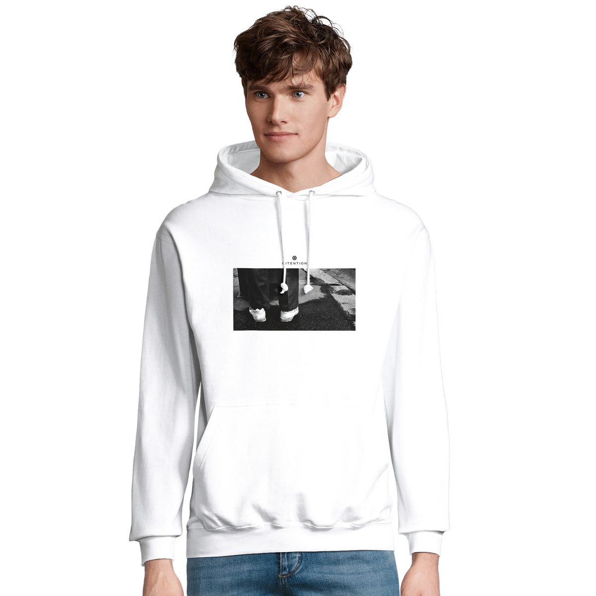 Patience - "This is Where He Stood" Hoodie White 3
