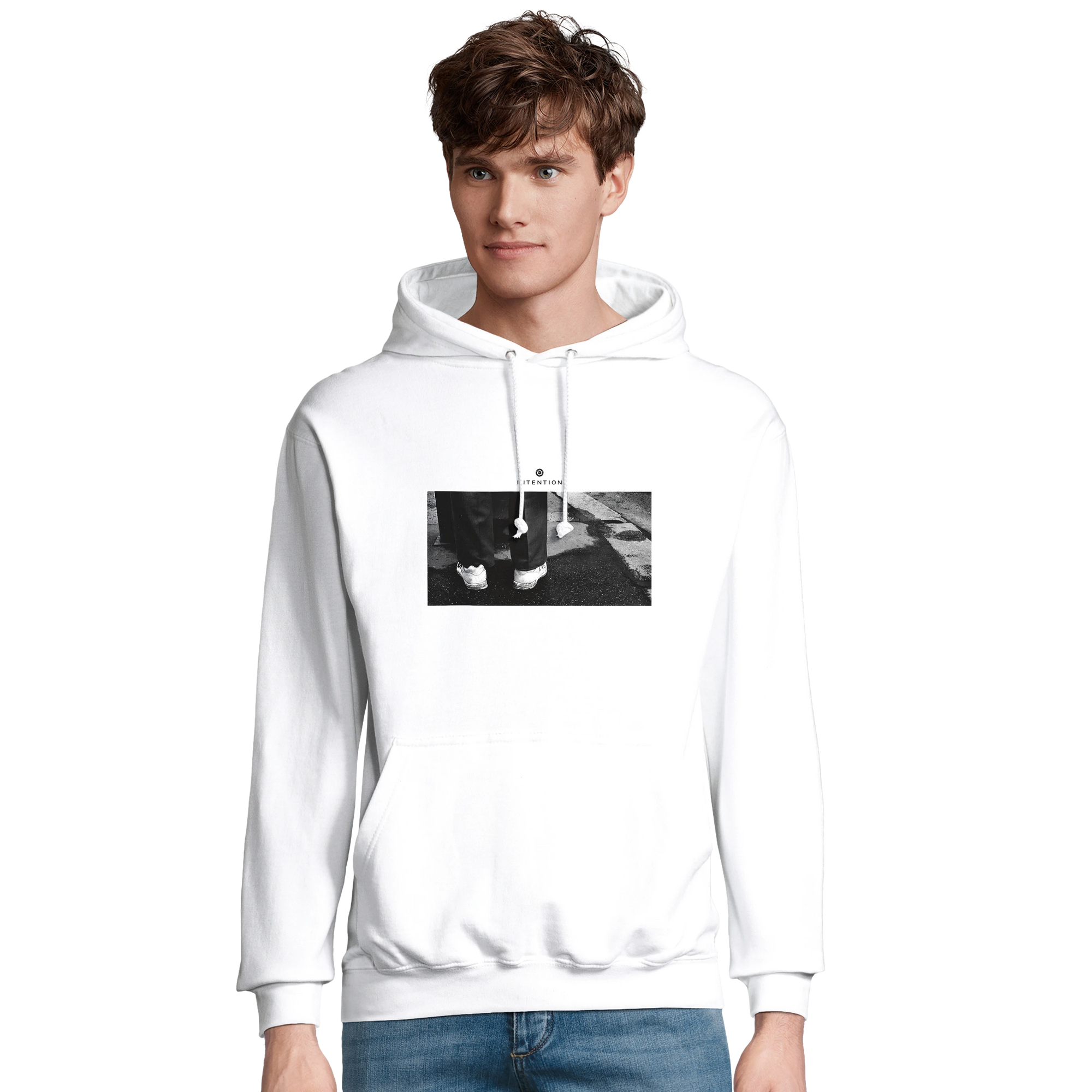 Patience - "This is Where He Stood" Hoodie White 3