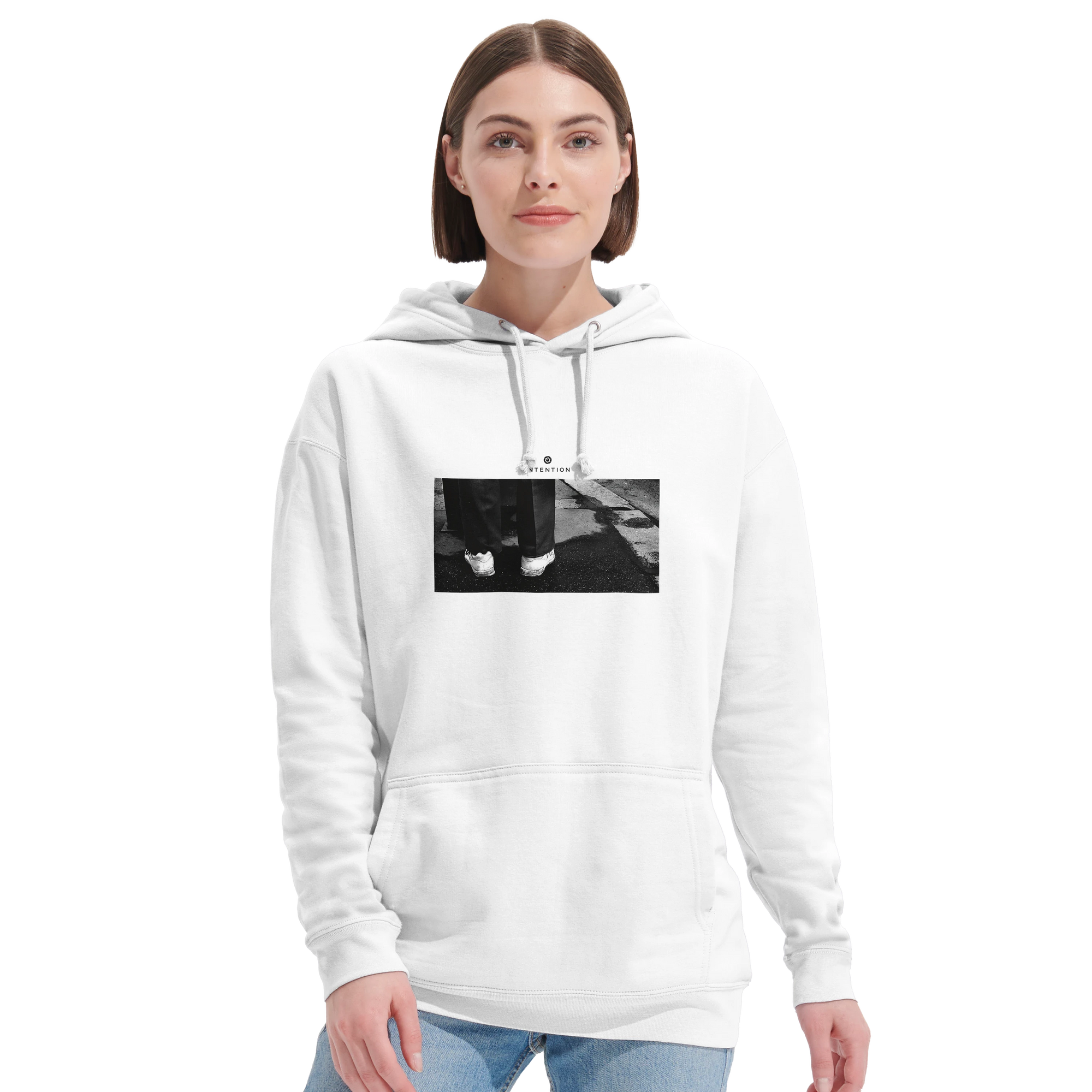 Patience - "This is Where He Stood" Hoodie White 5